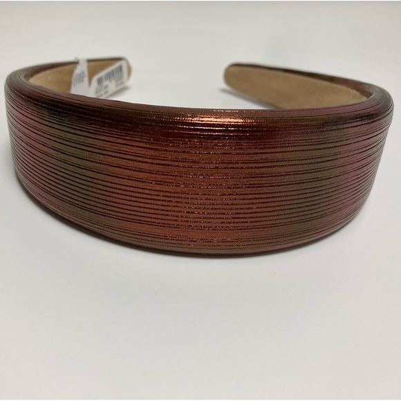 NEW Metallic Puffy Headband by Anthropologie - Picture 3 of 6